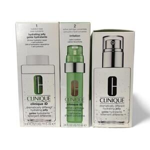 Clinique iD Custom Dramatically Different Hydration Jelly System Step 1 - 3 Set